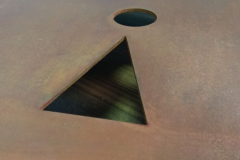 Навигация, таблички из corten стали cortenium