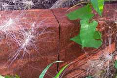 Клумба из corten стали cortenium