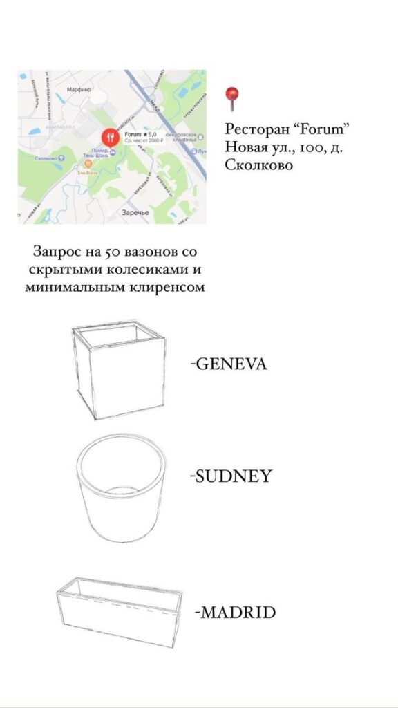 Проект Skolkovo г. Москва 2019